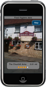 The iPhone app