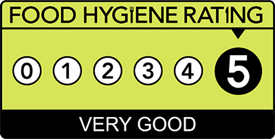 Food rating badge